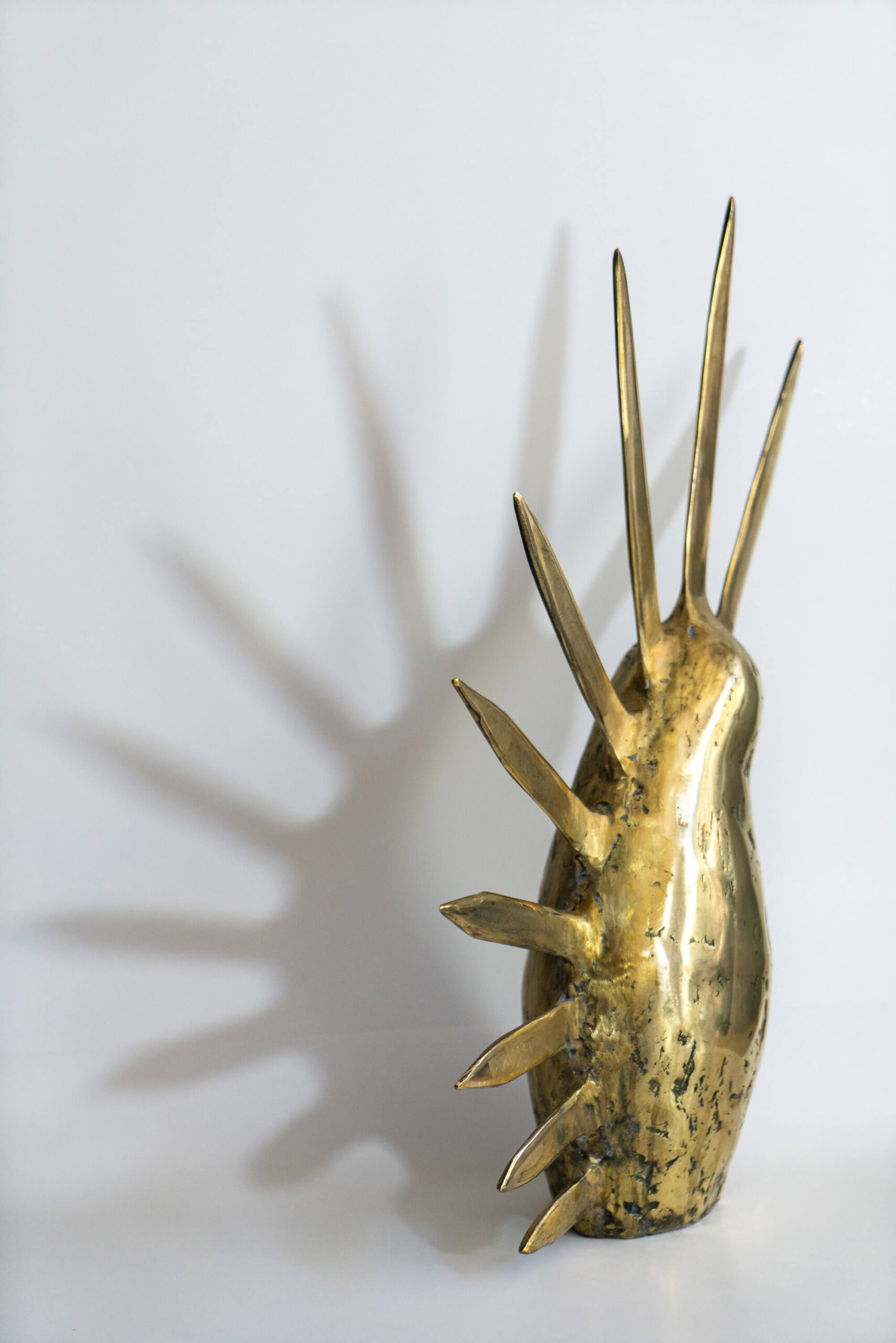 Hayri Şengün - P.P., 2022, pirinç brass, 47 x 36 x 11 cm